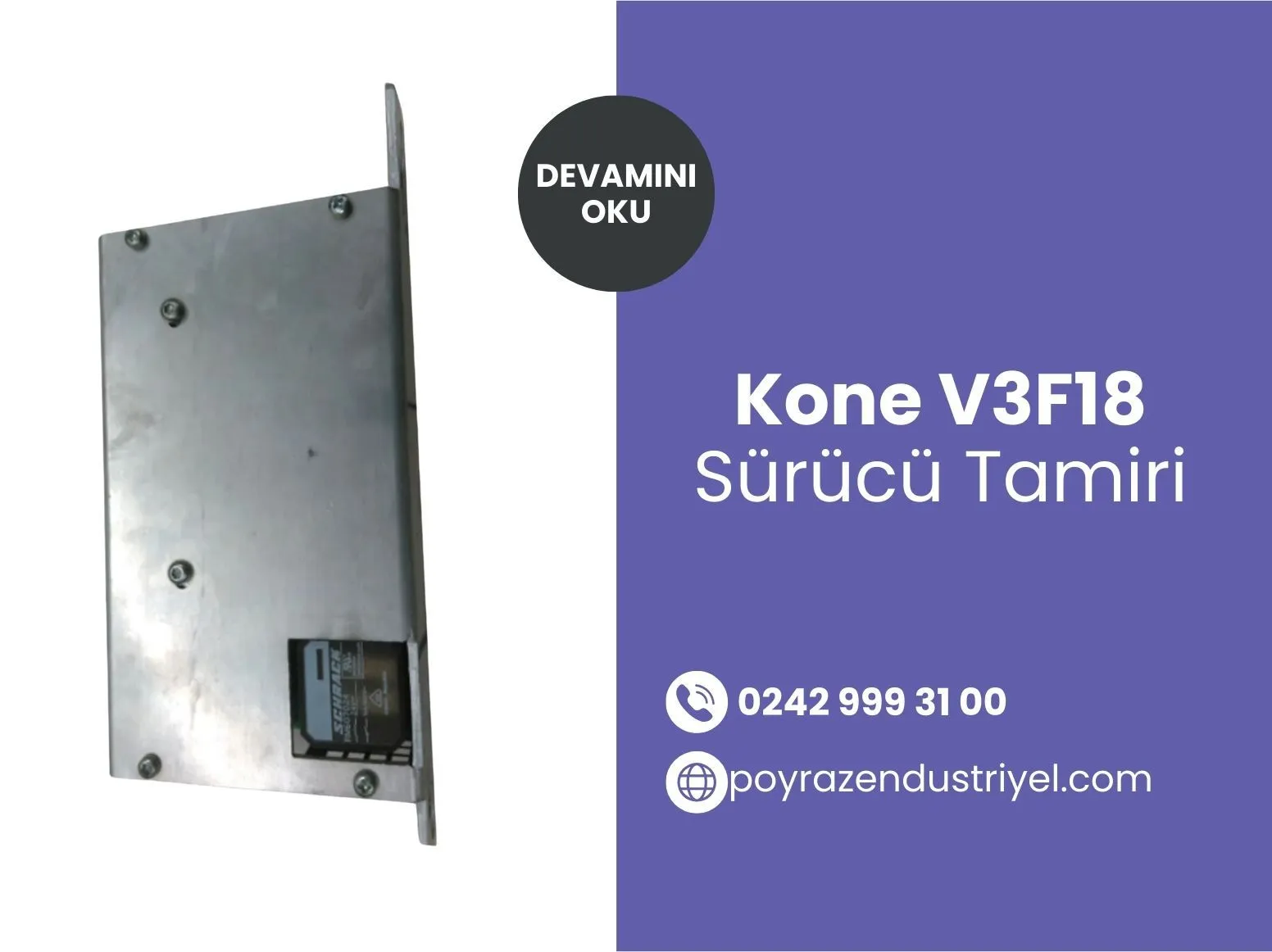 Kone V3f18 Sürücü Tamiri